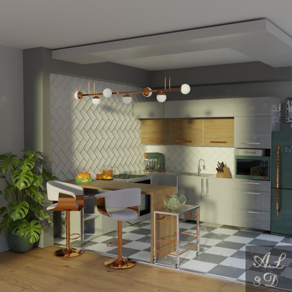 3d визуализация комнаты